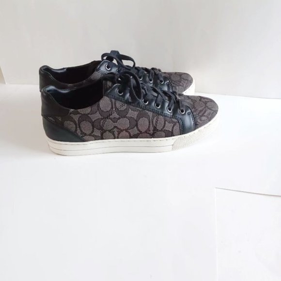 Coach Women Monogram Signature Canvas  Fashion Platform Sneaker - Picture 4 of 4